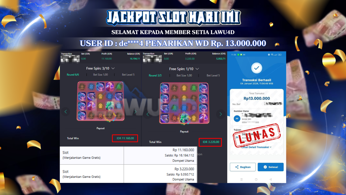 Jackpot Slot PG SOFT Mythical Guardians Berhasil Dibayarkan Lunas Sebesar Rp 13.000.000