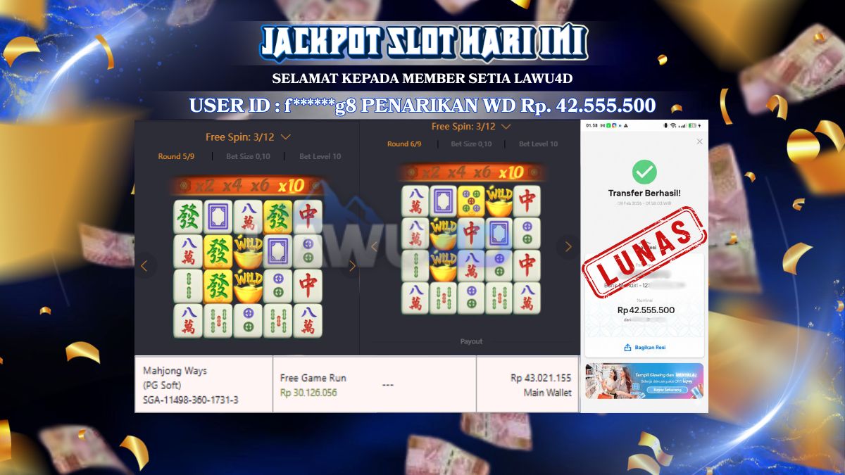 LAGI DAN LAGI MAHJONG WAYS ERROR SEKALI SPIN JACKPOT lunas 42.555.500